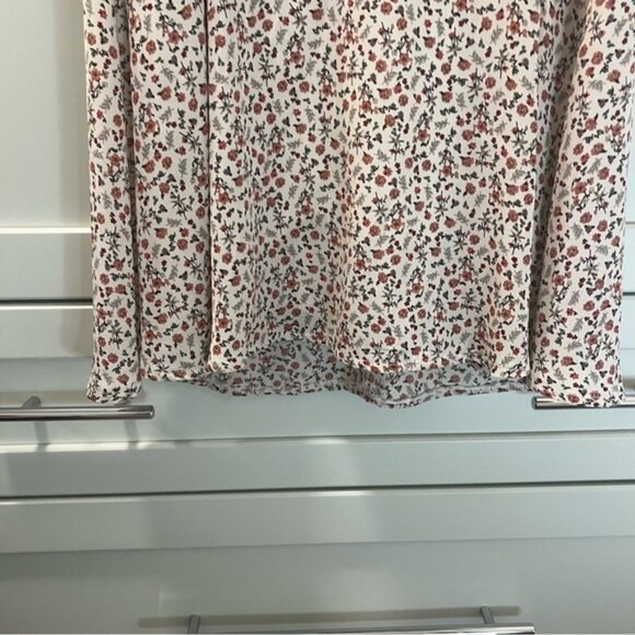 PERFECT STRANGER “Juliette” Lined Floral Print Deep V Neck Mini Dress - Picture 5 of 11